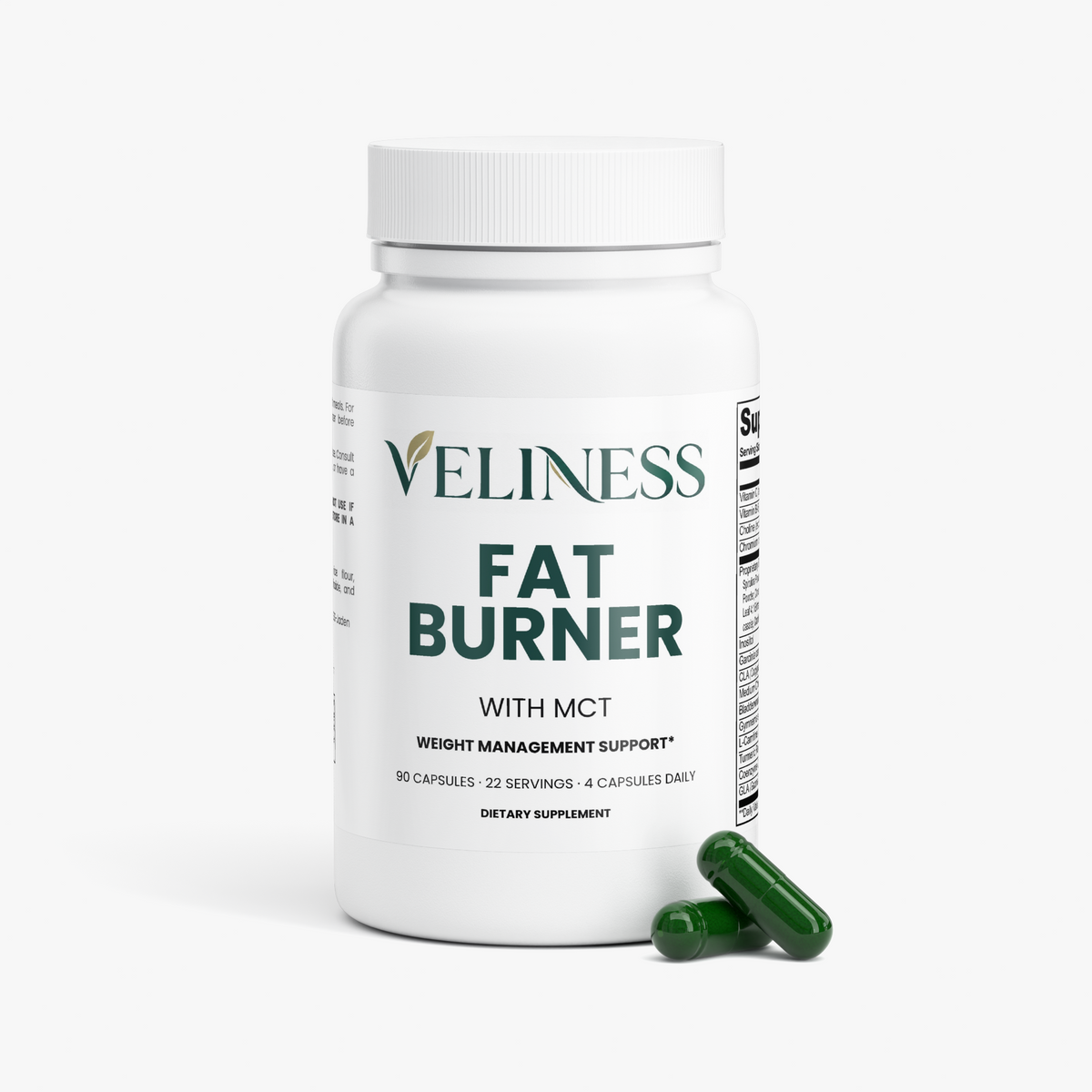 VELINESS Fat Burner with MCT